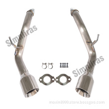 Exhaust Kit Free Flow Stainless Steel Q50